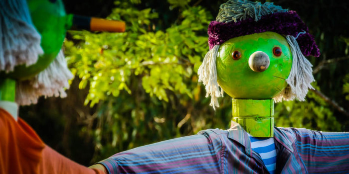 Green scarecrow